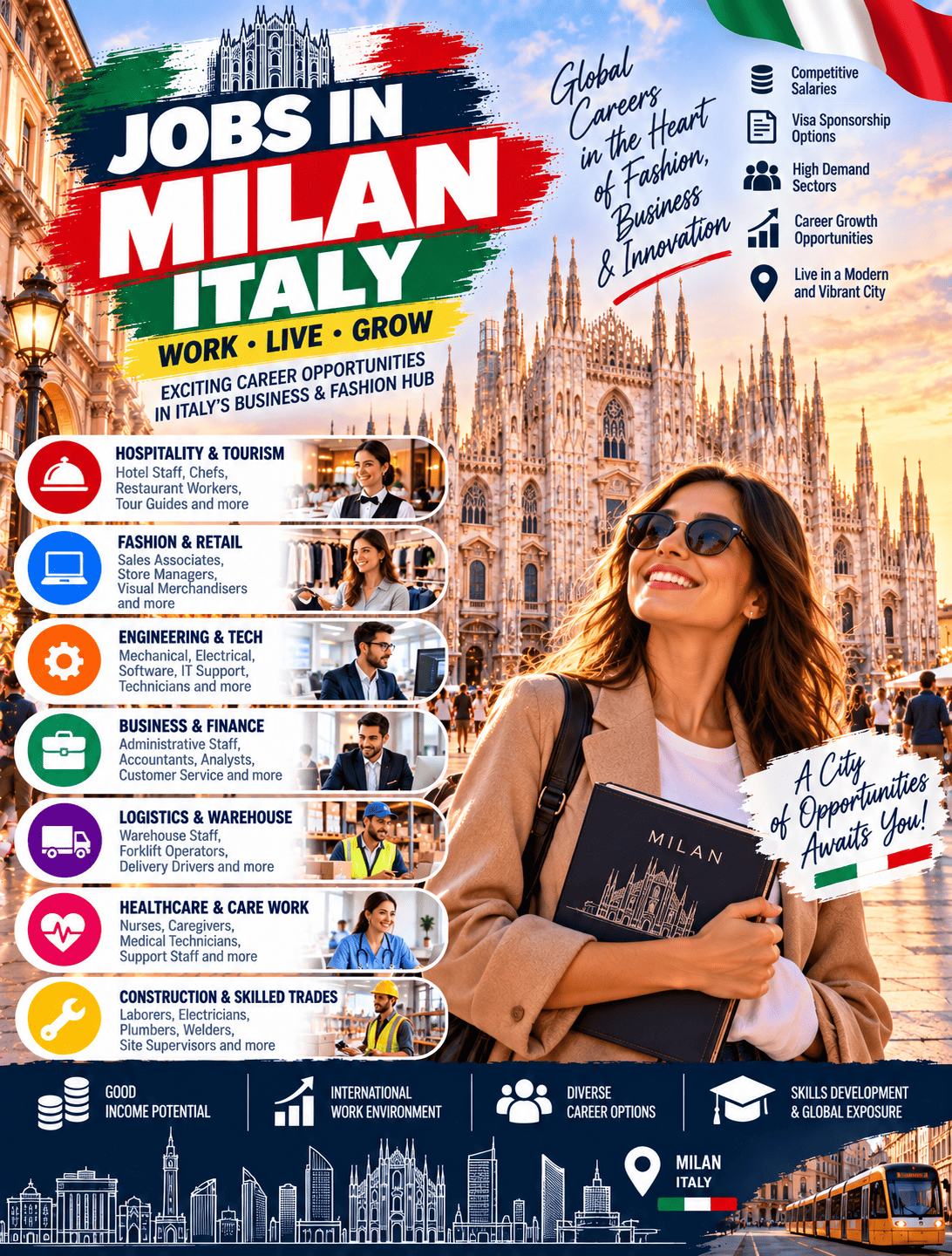 Jobs in Milan: Complete Guide to Finding Work in Milan, Italy