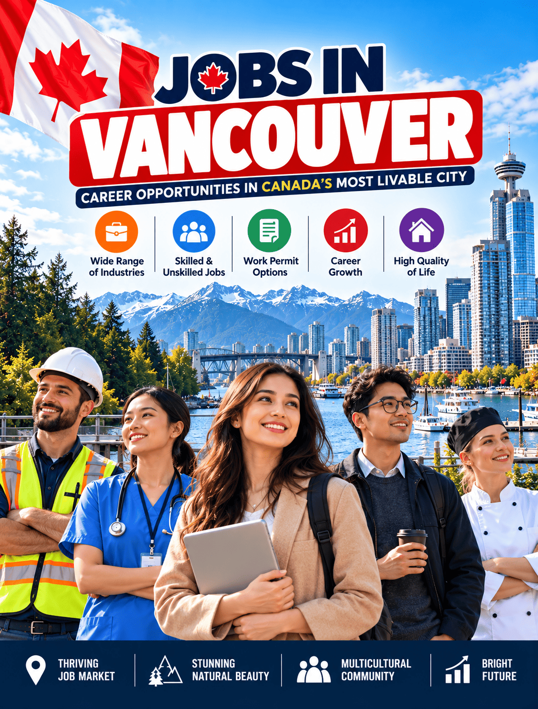 Jobs in Vancouver 2026: Top Industries, Salaries, Rent and How to Get Hired